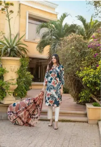 Tawakkal - Naimal Lawn Digital Print Dupatta Vol 2 D-1514