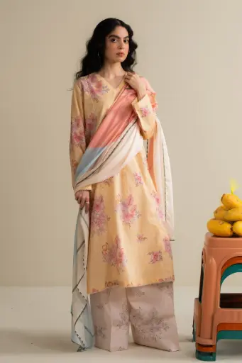 Zara Shahjahan - Coco Prints Vol 03 - D01B Ovela