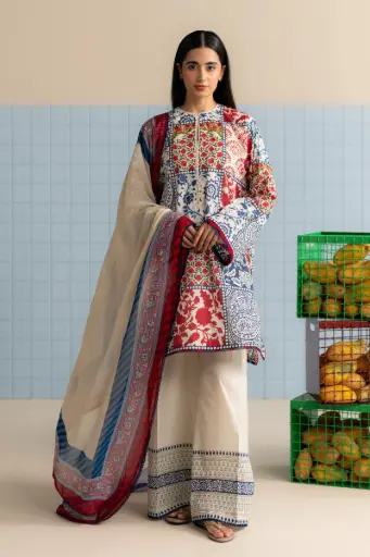 Zara Shahjahan - Coco Prints Vol 03 - D08A Elra