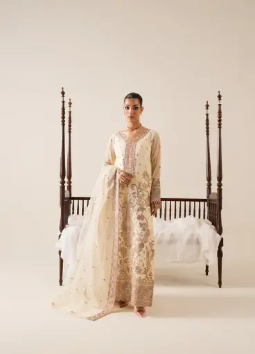 Maryum N Maria - Freesia Zaib Chiffon Collection FS-50128 Alisa