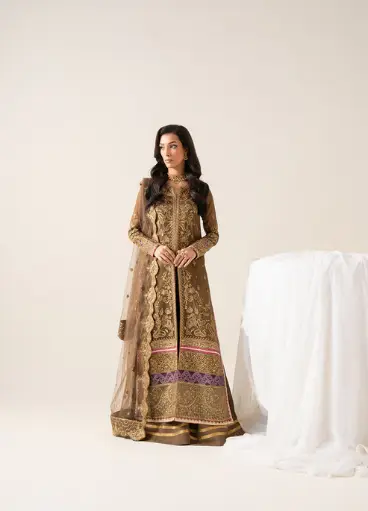 Maryum N Maria - Freesia Zaib Chiffon Collection FS-50133 Liliya