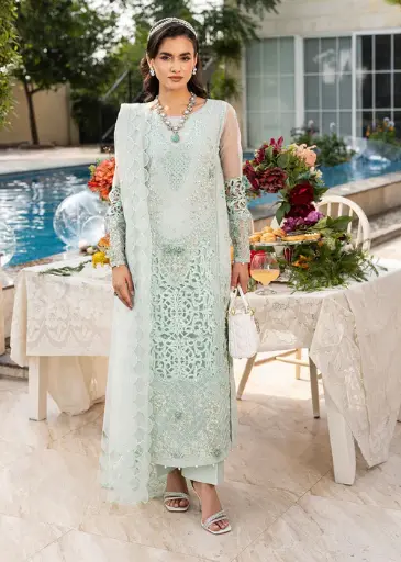 Zarqun - Allure Organza Luxury Pret '25 2556A