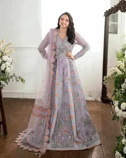 Mushq - Shaam Shandar Chiffon Collection D-10 Rangeela Raag