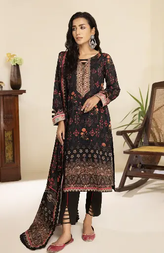 Alzohaib - Colors Digital Printed Lawn 02