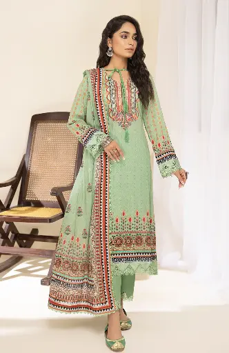 Alzohaib - Colors Digital Printed Lawn 03