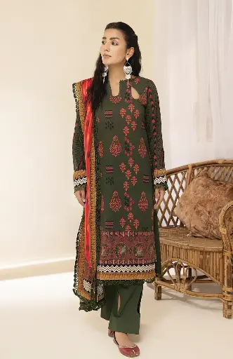 Alzohaib - Colors Digital Printed Lawn 09