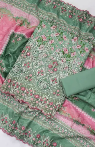 Bin Saeed - Embroidered Lawn Summer Collection '26 D-06