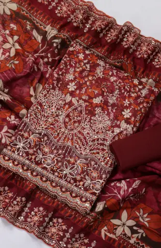 Bin Saeed - Embroidered Lawn Summer Collection '26 D-14