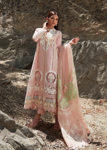 Saira Shakira - Crimson Luxury Lawn D2-B