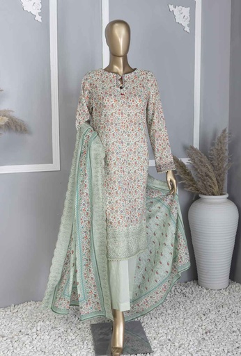 HZ - Premium Lawn Embroidered Vol 4 PEC-757