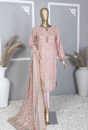 HZ - Premium Lawn Embroidered Vol 4 PEC-756
