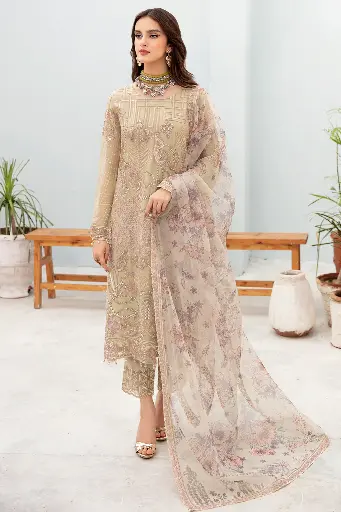 Ramsha - Chevron Chiffon Collection Vol 7 A-701